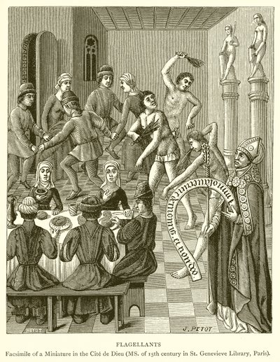 Flagellants by English School