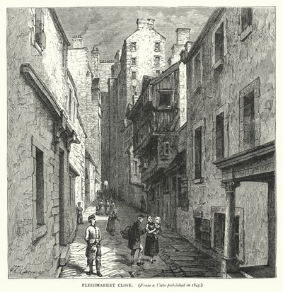 Fleshmarket Close by English School
