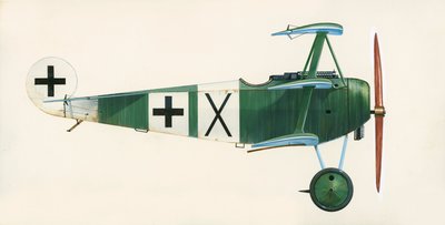 Fokker Dr 1 Triplane by English School