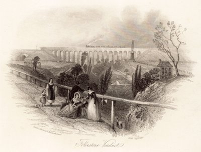 Folkestone Viaduct by English School