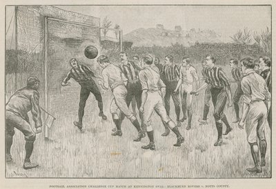 Football Association Challenge Cup Match at Kennington Oval by English School