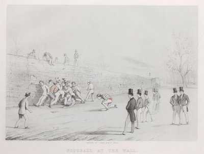 Football at the Wall by English School