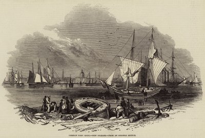 Foreign Corn Ports, New Orleans (engraving) by English School