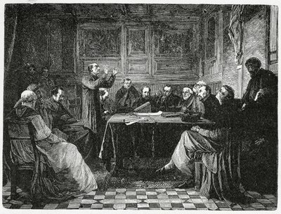 Formation of the Order of Jesuits in 1540, 1882 by English School