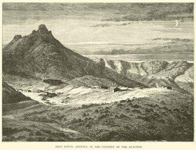 Fort Bowie, Arizona, in the Country of the Apaches by English School