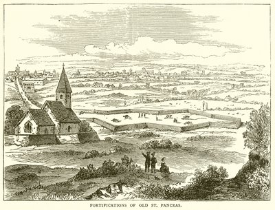 Fortification of Old St. Pancras by English School