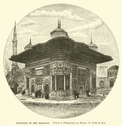 Fountain of the Seraglio by English School
