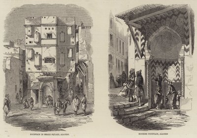 Fountains at Algiers by English School