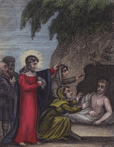 Four days in death did Lazarus lay... by English School
