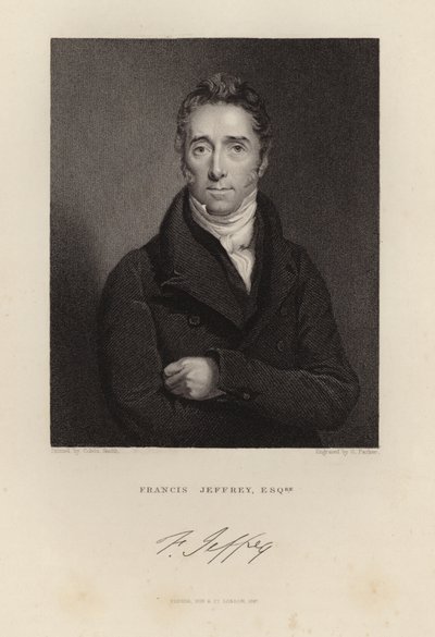 Francis Jeffrey by English School