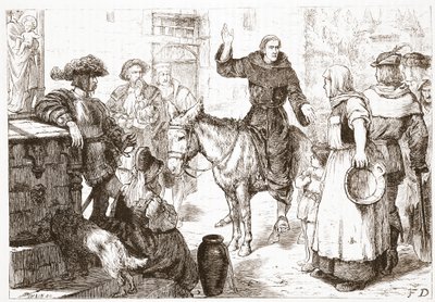 Francis Lambert Preaching by English School