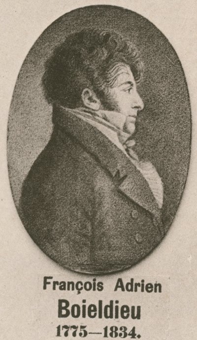 Francois Adrien Boieldieu (engraving) by English School