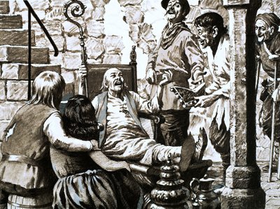 Francois Villon, the vagabond King by English School