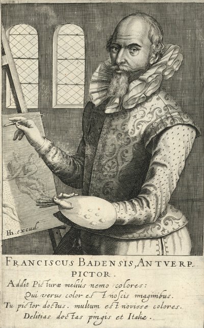 Frans Badens, Painter of Antwerp by English School