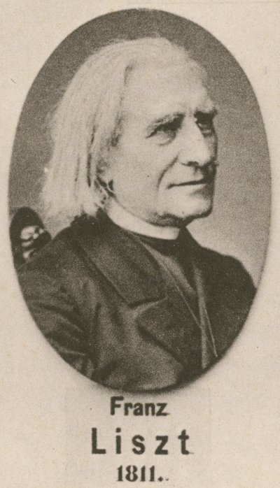 Franz Liszt by English School
