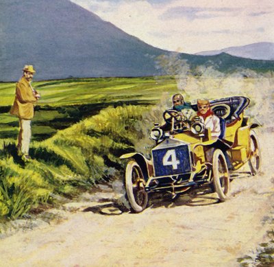 Fred Royce made a car that attracted the attention of Charles Rolls by English School