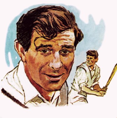 Freddie Trueman by English School