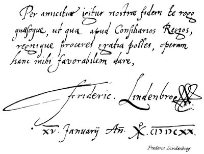 Frederic Lindenbrog by English School