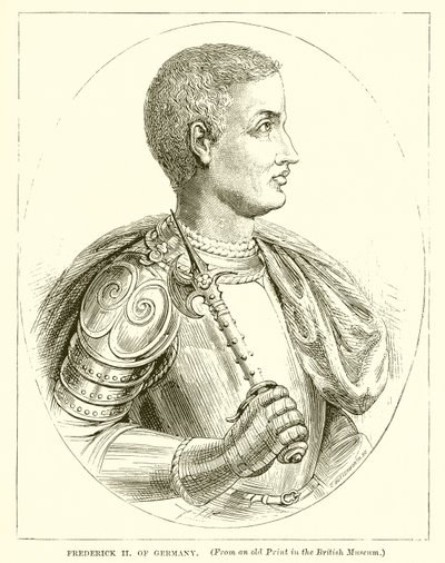 Frederick II of Germany by English School