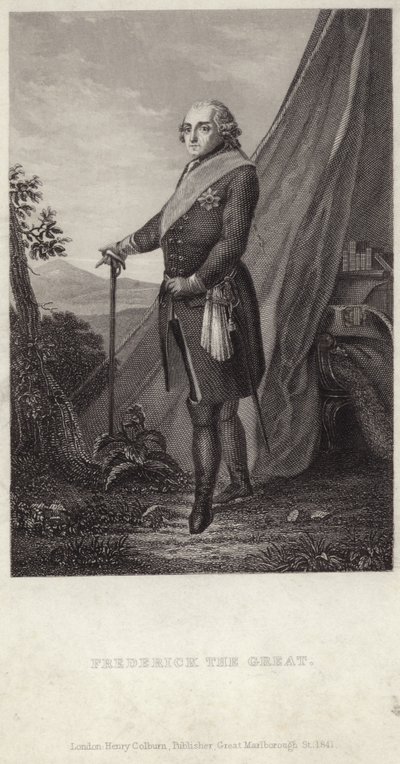 Frederick II of Prussia by English School