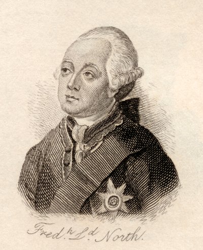 Frederick North, 2nd Earl of Guildford, from 