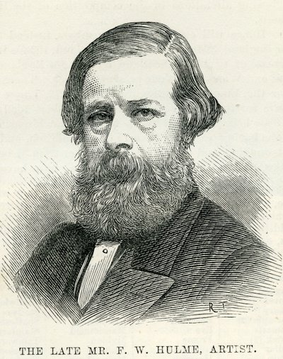 Frederick William Hulme (1816-84) from The Illustrated London News 6th December, 1884 by English School