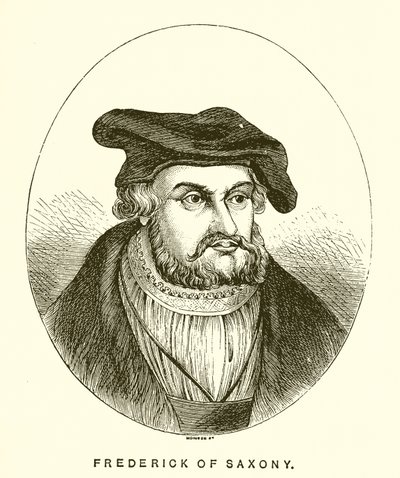 Frederick of Saxony by English School
