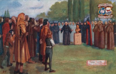 Friar Bacon Displays the Brazen Head, 1270 by English School