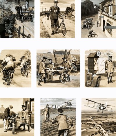 From Then Till Now: The Automobile Association by English School