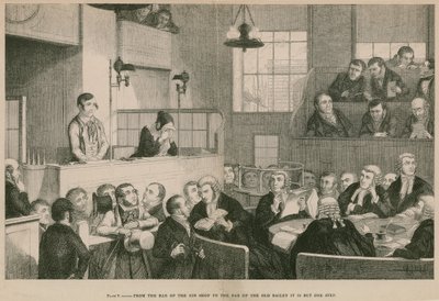 From the Bar of the Gin Shop to the Bar at the Old Bailey is But One Step by English School
