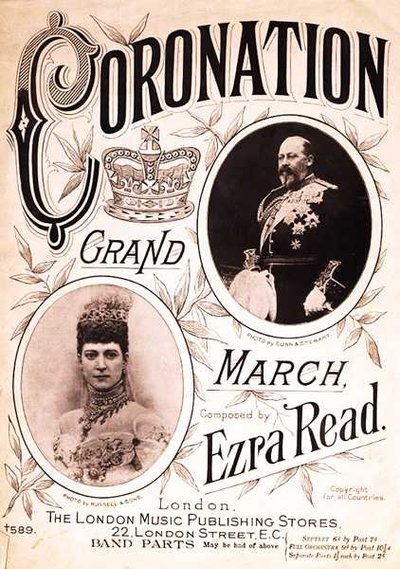 Front cover of the music score for 