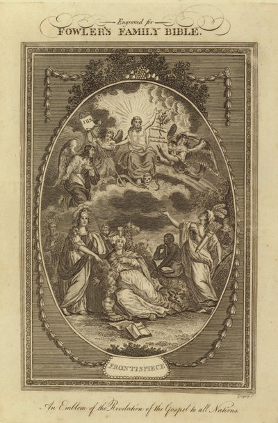 Frontispiece by English School