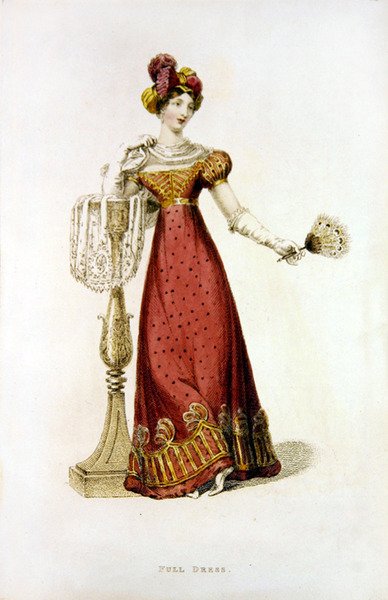 Full Dress, fashion plate from Ackermann