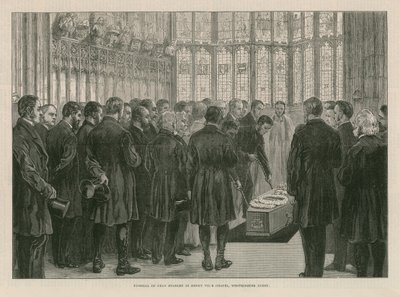Funeral of Dean Stanley in Henry VII