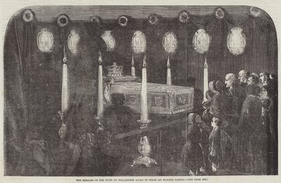 Funeral of the Duke of Wellington by English School