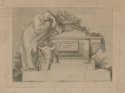 Funeral Ticket for Sir Joshua Reynolds, 3 March 1792 by English School