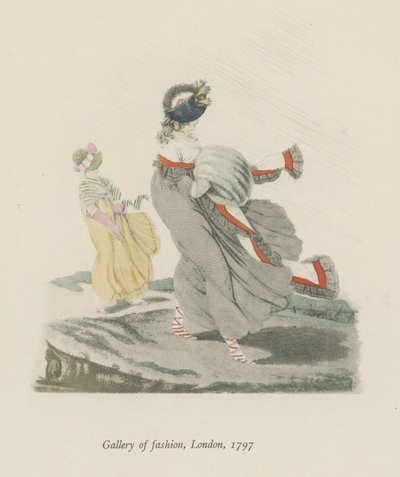 Gallery of Fashion, London, 1797 by English School