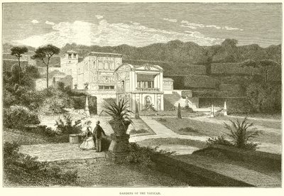 Gardens of the Vatican by English School