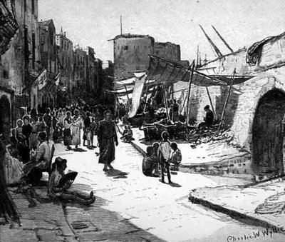 Garibaldi Street, Taranto, Italy, from 