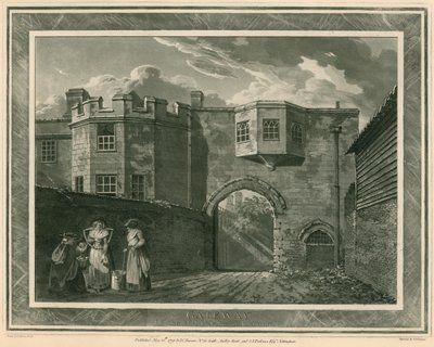 Gateway of the Old Palace of Richmond, Surrey by English School