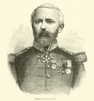 General Felix Douay, 1870 by English School
