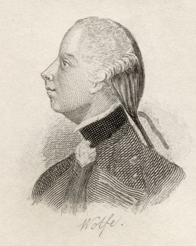 General James Wolfe, from Crabb
