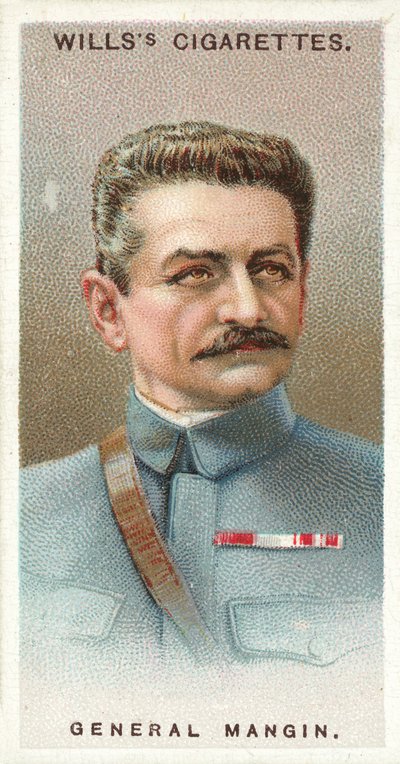 General Mangin by English School