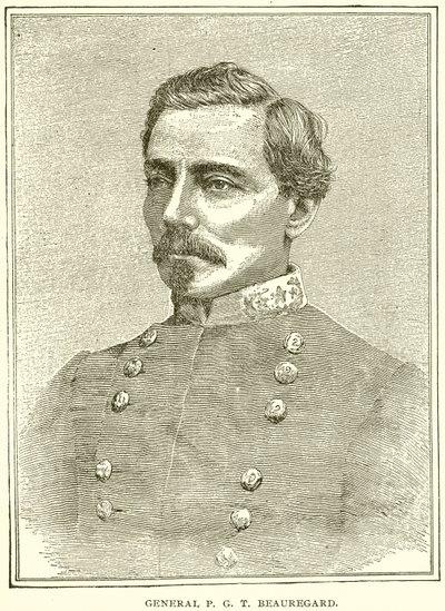 General P. G. T. Beauregard by English School