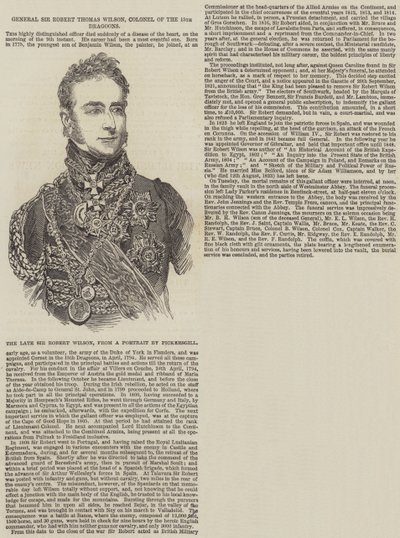 General Sir Robert Thomas Wilson, Colonel of the 15th Dragoons by English School