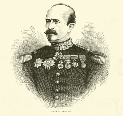 General Trochu, September 1870 by English School