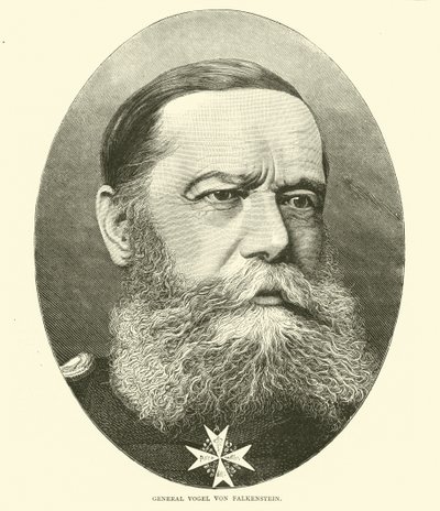 General Vogel Von Falkenstein, September 1870 by English School