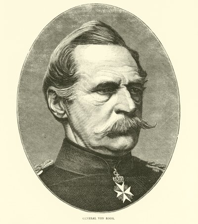 General Von Roon, August 1870 by English School