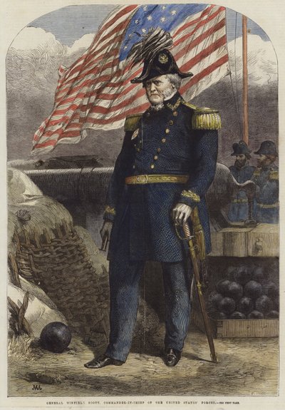 General Winfield Scott by English School