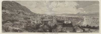 General view of Victoria in Hong Kong by English School